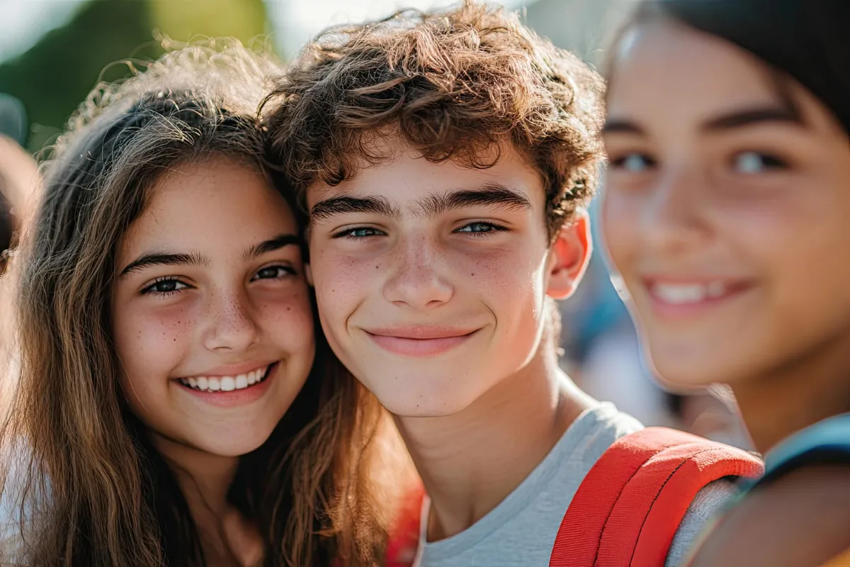 Jóvenes en una experiencia de Caminando contigo